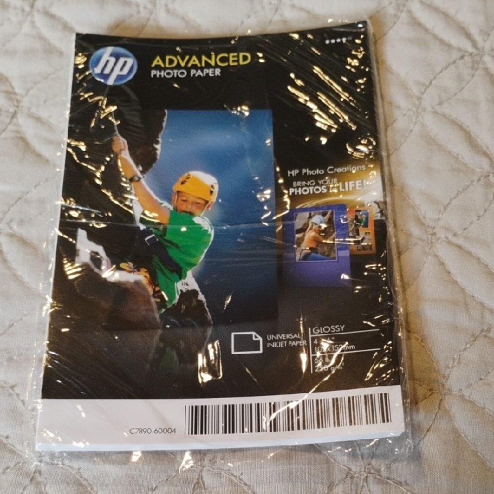 💋 HP Advanced Photo Paper - Glossy Black and White 💋